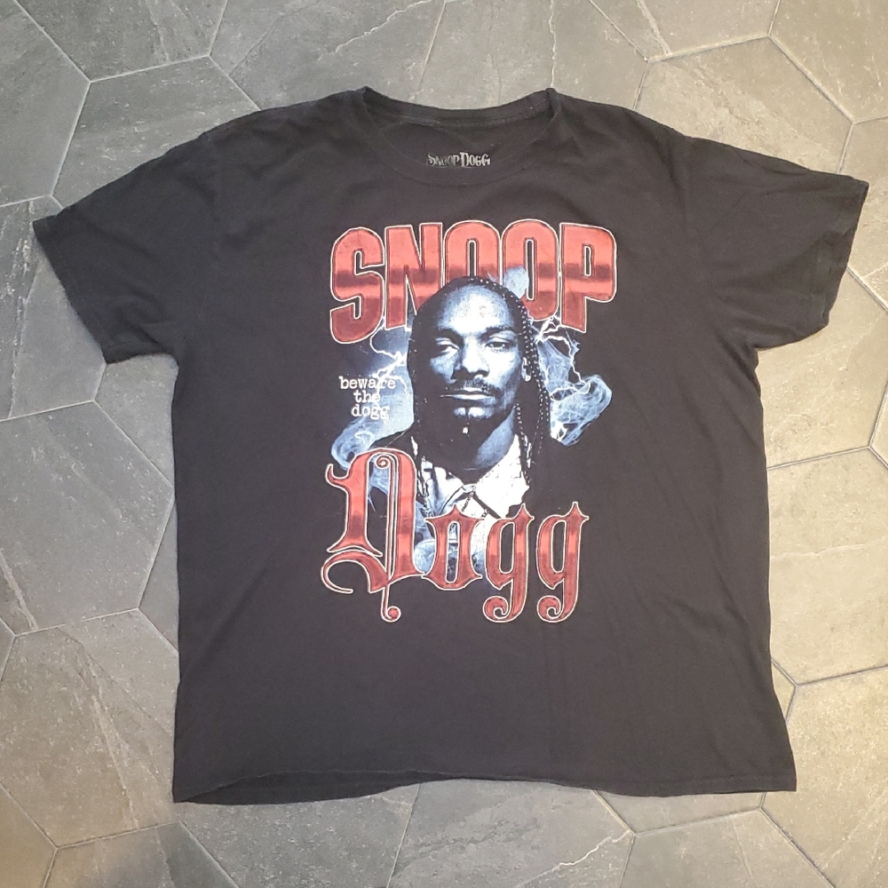 Collectible Snoop Dogg Beware of the Dogg Tee Shirt T-Shirt XL